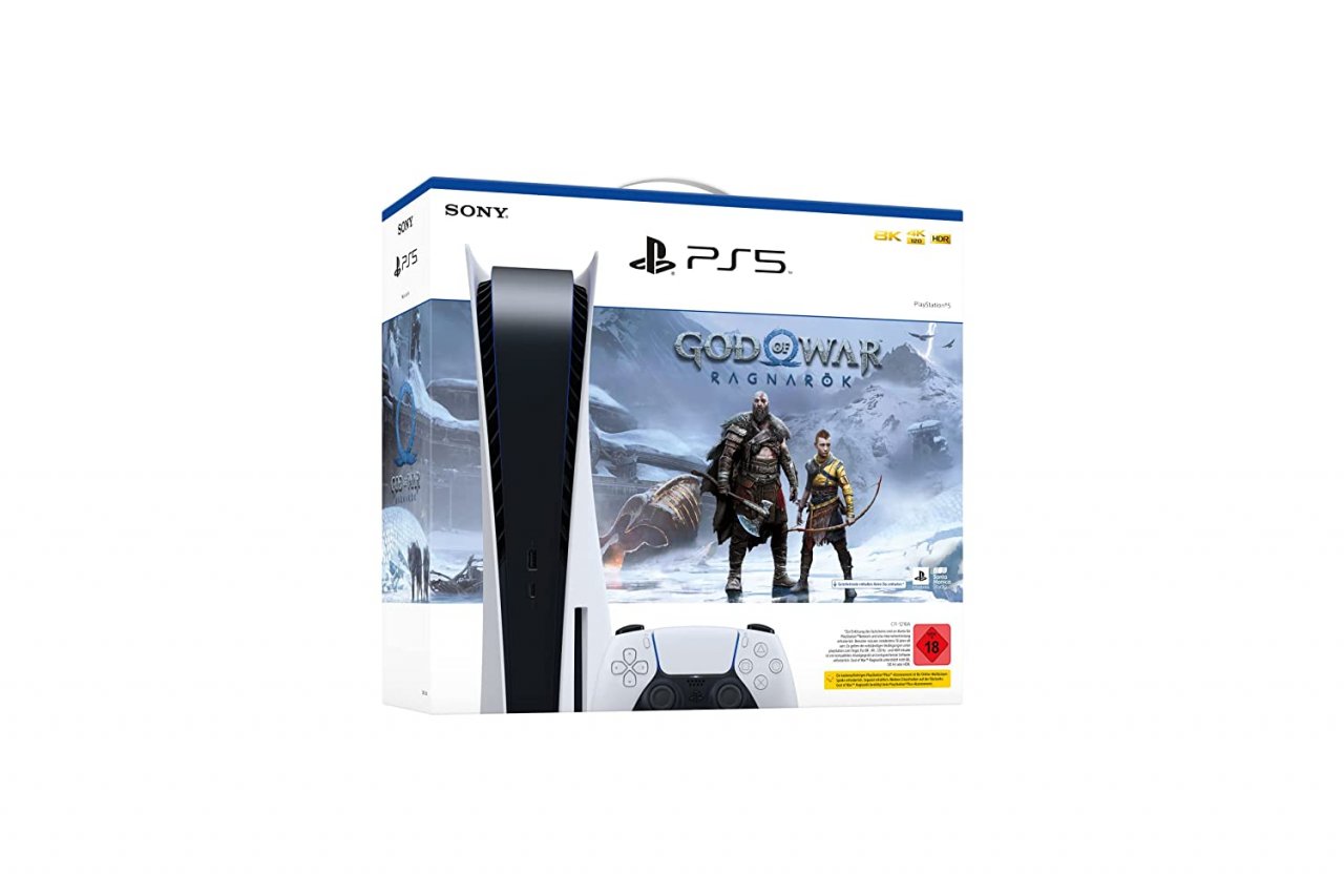 [04/11/2022] PS5 kaufen: Das neue Bundle mit God of War Ragnarök ist seit kurzem bei Amazon zu finden.