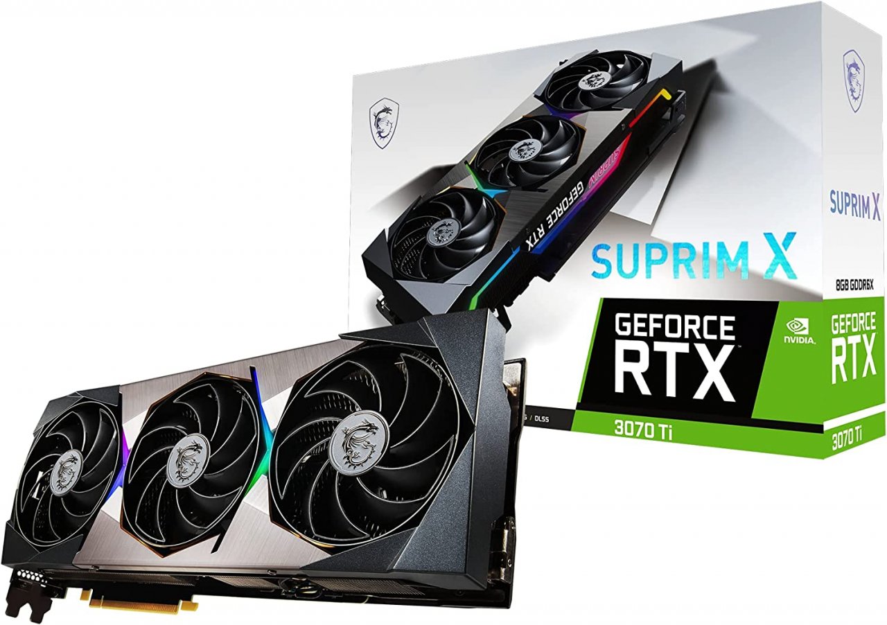 [06/11/2022] Die PC-Grafikkarte MSI Geforce RTX 3070 Ti gibt's jetzt im Super-Spar-Angebot bei Amazon.