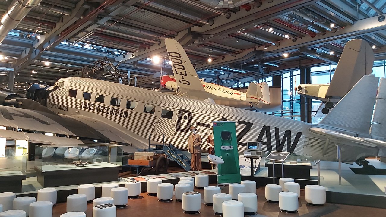 [23/11/2022] Das Technikmuseum Berlin ist für jegliche Fans von Flugzeugen sehr interessant.