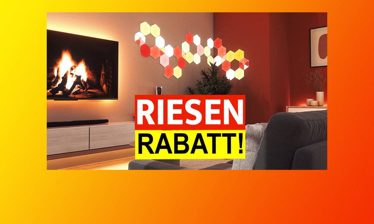 [17/11/2022] Nanoleaf zum Black Friday mit Riesen-Rabatten - auch Philips Hue viel günstiger