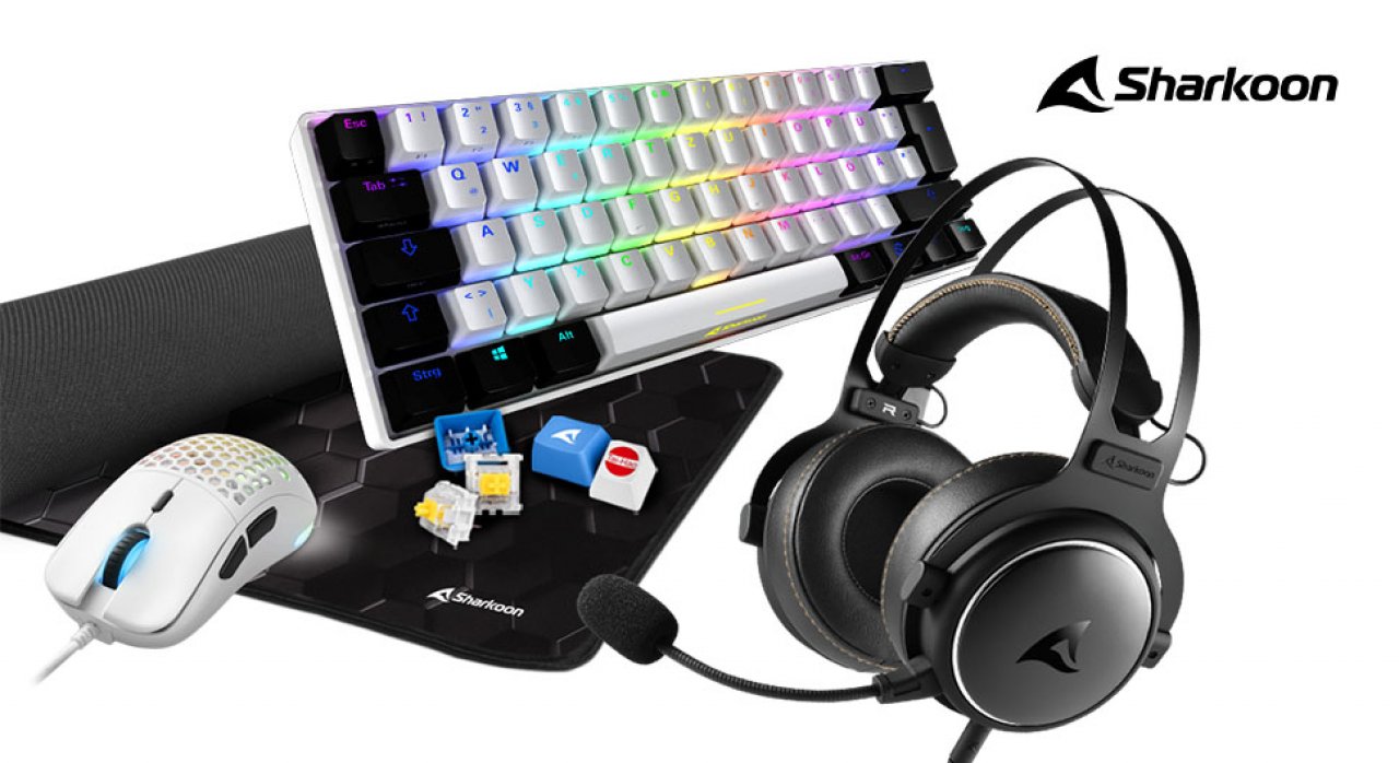 [30/11/2022] Das große Weihnachts-Gewinnspiel: Preise im Wert von rund 16.000 Euro! Der Preis an Tag 1: Ein cooles Weihnachts-Bundle von Hardware-Hersteller Sharkoon im Wert von ca. 242 Euro!