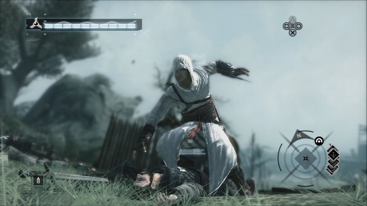 [04/11/2022] Attentate inszeniert Assassin’s Creed gerne mit ungewöhnlichen Kamerawinkeln. Das unterstreicht die Coolness des Hauptcharakters und des Assassinen-Handwerks.