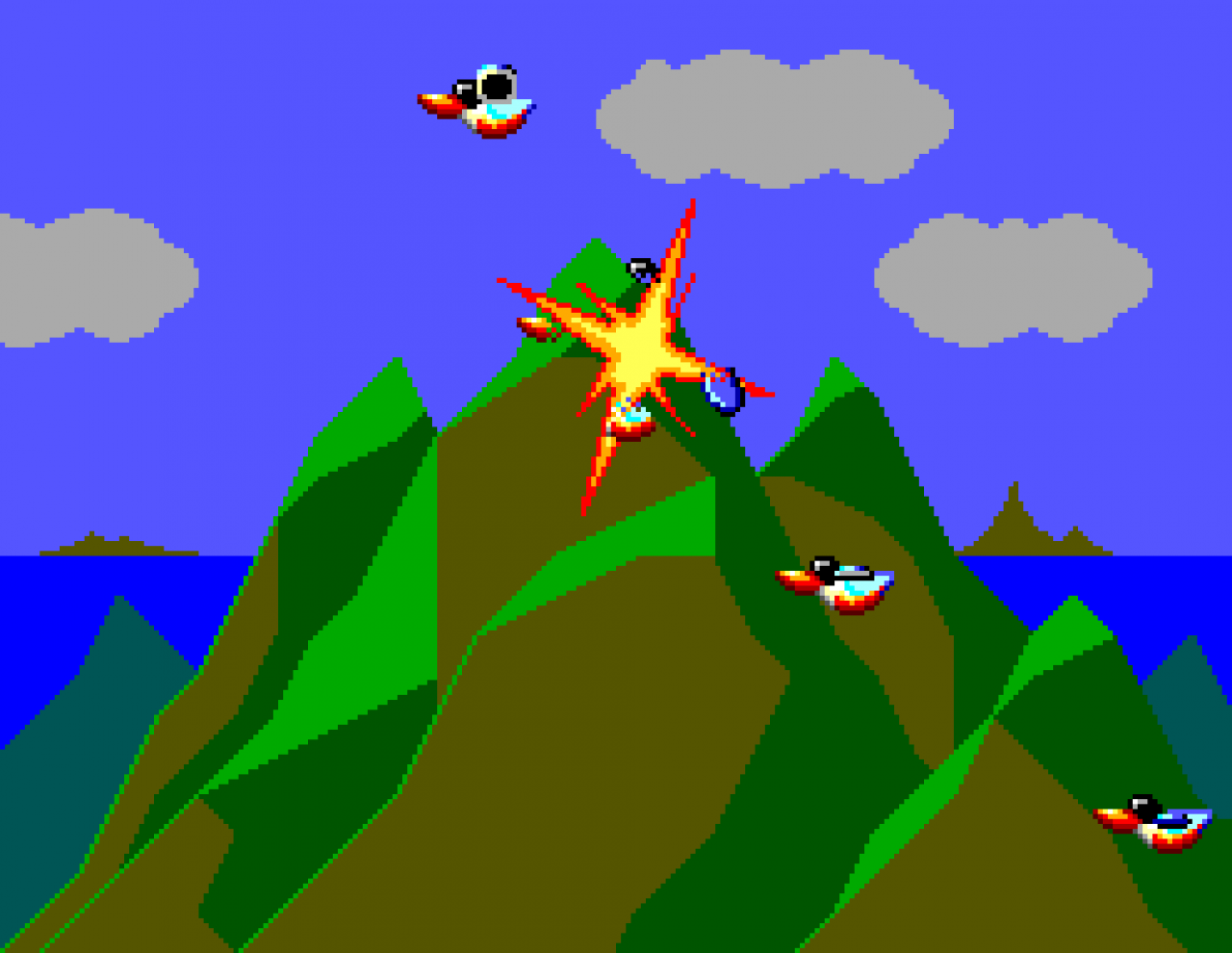 [01/12/2022] Das von Cerny im Alleingang entwickelte Shooting Gallery (1987) ist Segas Antwort auf Nintendos Bestseller Duck Hunt (1984).&nbsp;