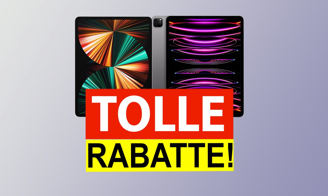 iPad Pro bis 400€ günstiger - auch iPad Air mit hohen Rabatten bei Amazon