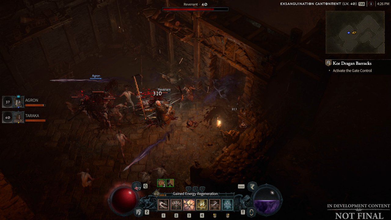 Dungeons sind instanziert, hier seid ihr also entweder alleine oder mit eurer Gruppe unterwegs.
