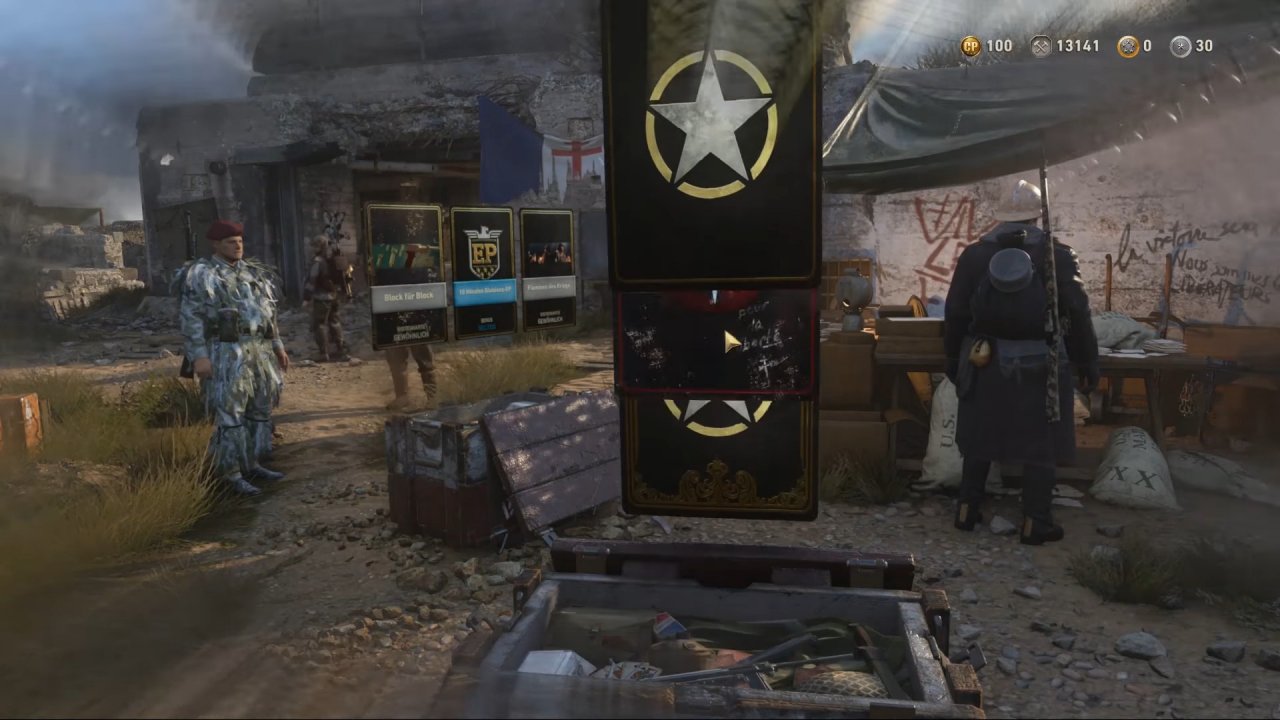 [16/12/2022] Call of Duty WWII zeigte nicht nur anderen Spielern den Inhalt eurer Lootbox, es belohnte euch auch dafür, dass ihr euren Mitspielern bei der Öffnung von Lootboxen zuschaut.