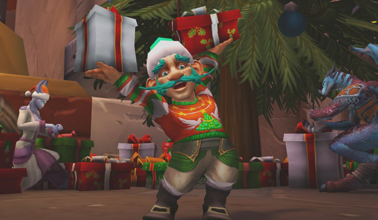 [25/12/2022] In World of Warcraft gibt es derzeit viele Weihnachtsgeschenke.