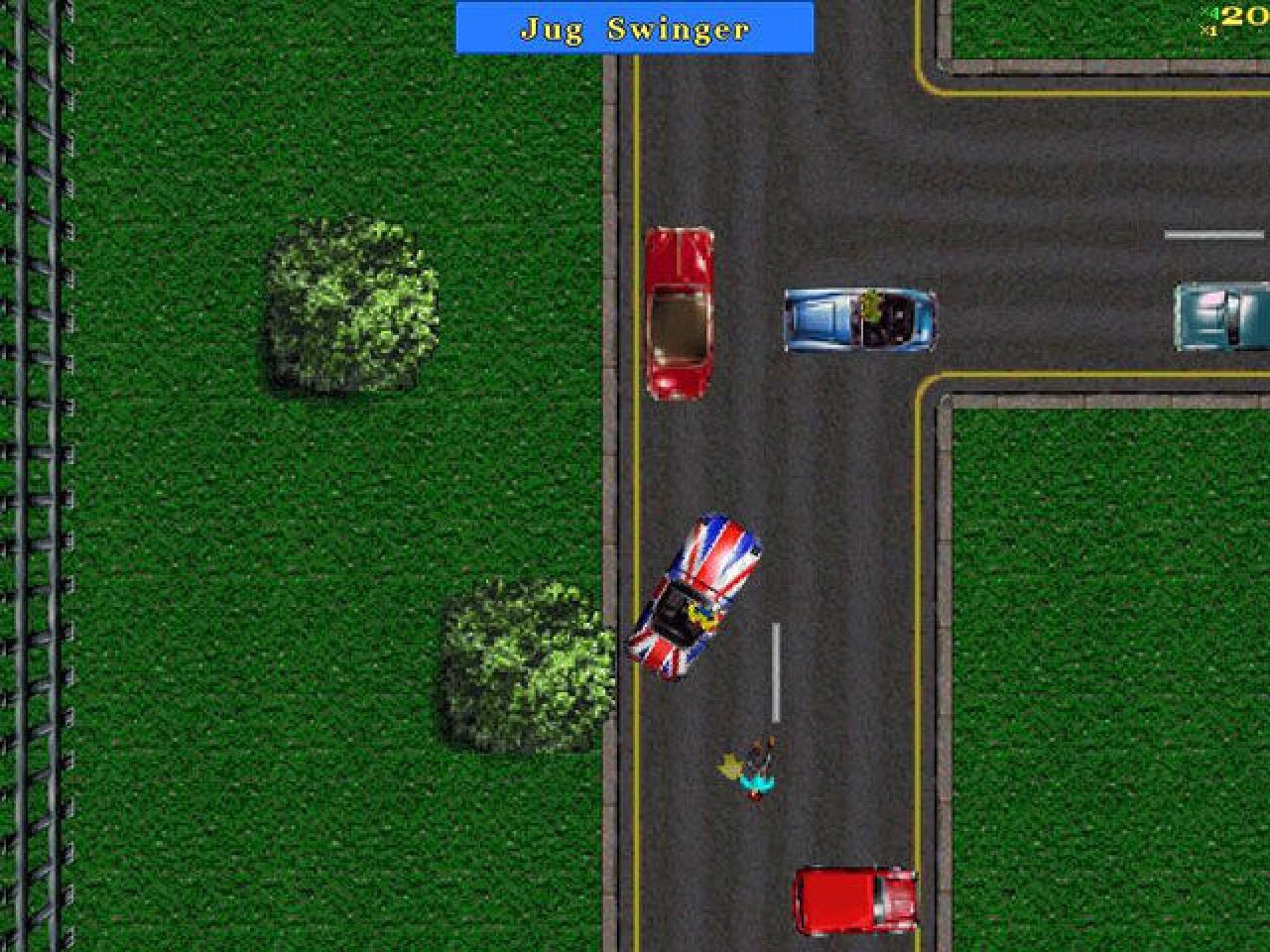 [02/12/2022] Im Gegensatz zum Hauptprogramm spielte die später veröffentlichte Erweiterung Grand Theft Auto: London 1969 in einer real existierenden Großstadt. Das Entwicklerteam passte entsprechend das Aussehen der Gebäude und Fahrzeuge an die neuen Gegebenheiten an.&nbsp;