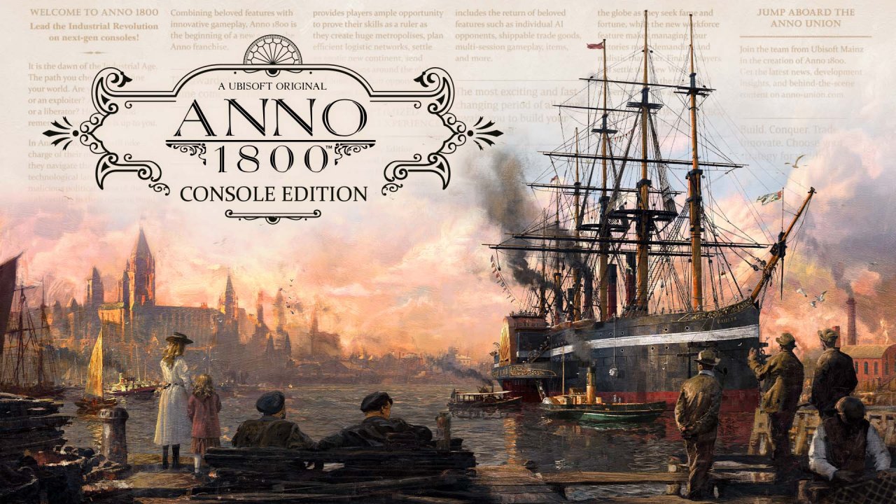 Anno 1800 Logo für Konsolen