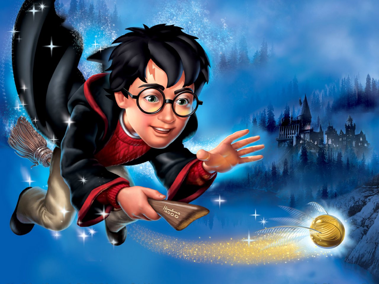 Harry Potter als Zeichentrickfigur.