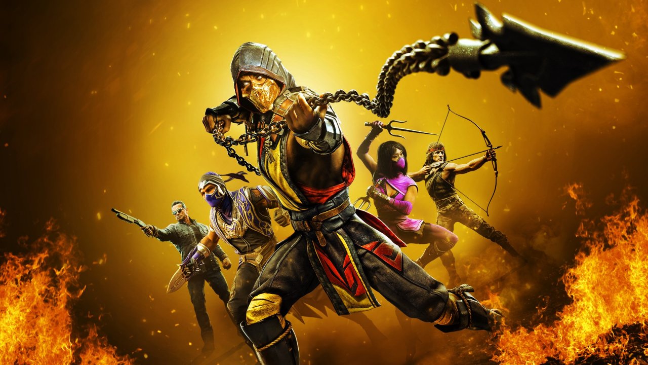Artwork von Mortal Kombat.