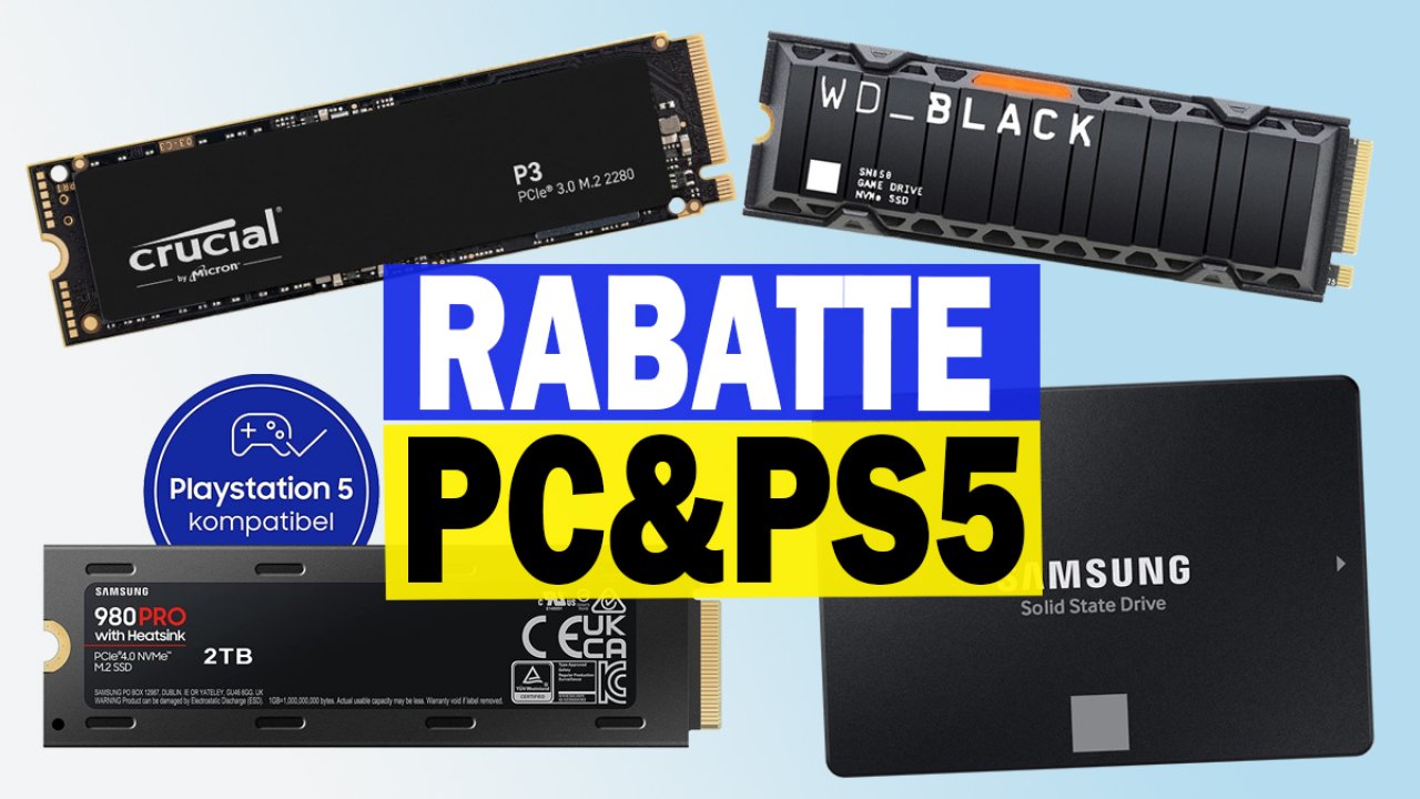 [20/02/2023] SSD für PC & PS5 kaufen: Samsung 980 Pro günstiger, auch Konkurrenz mit Rabatten (1)