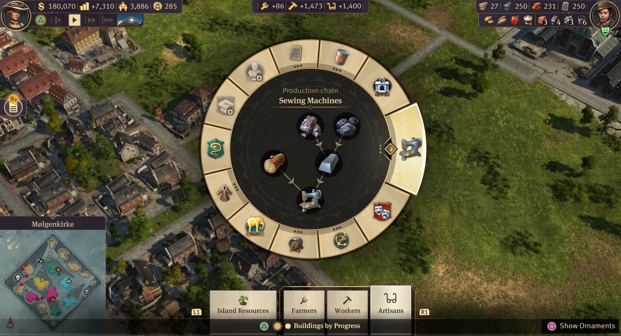 Anno 1800 wurde auch auf Konsolen portiert.