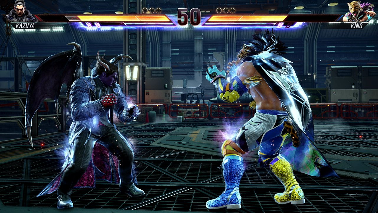 Zwei Kämpfer in Tekken 8 stehen sich gegenüber.
