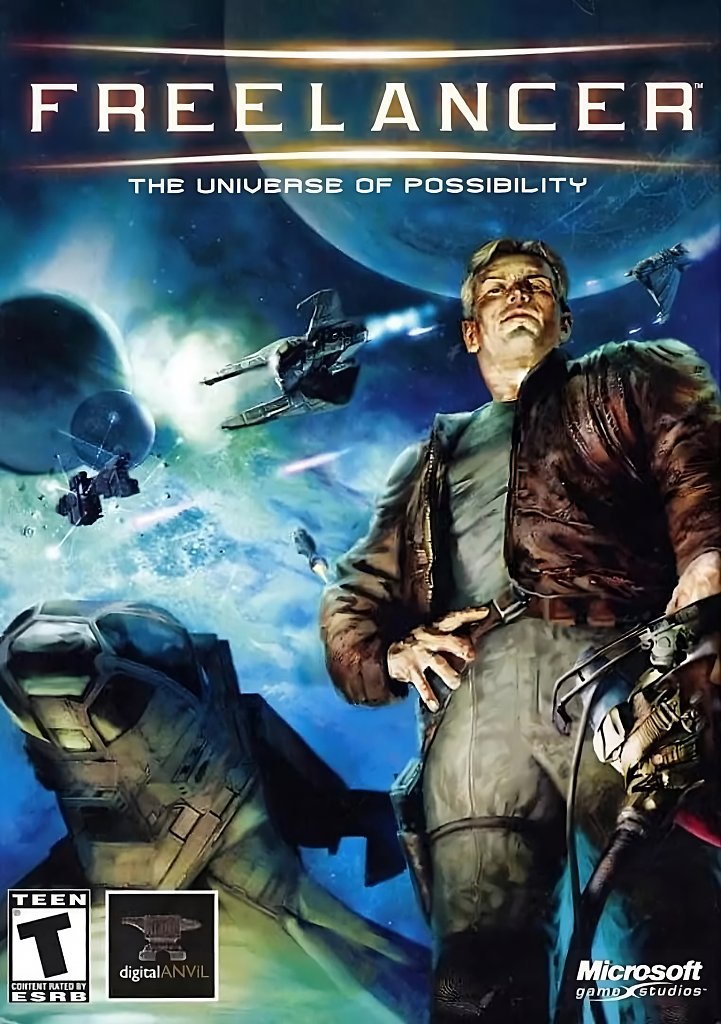 Das Cover von Freelancer: Protagonist Edison Trent schaut schelmisch in die Kamera