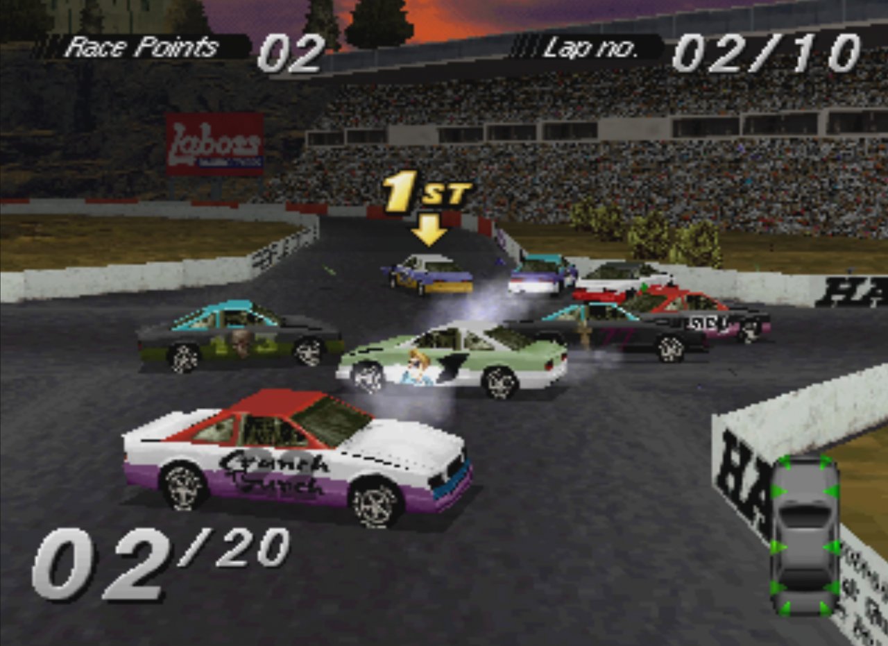 Crash in Destruction Derby