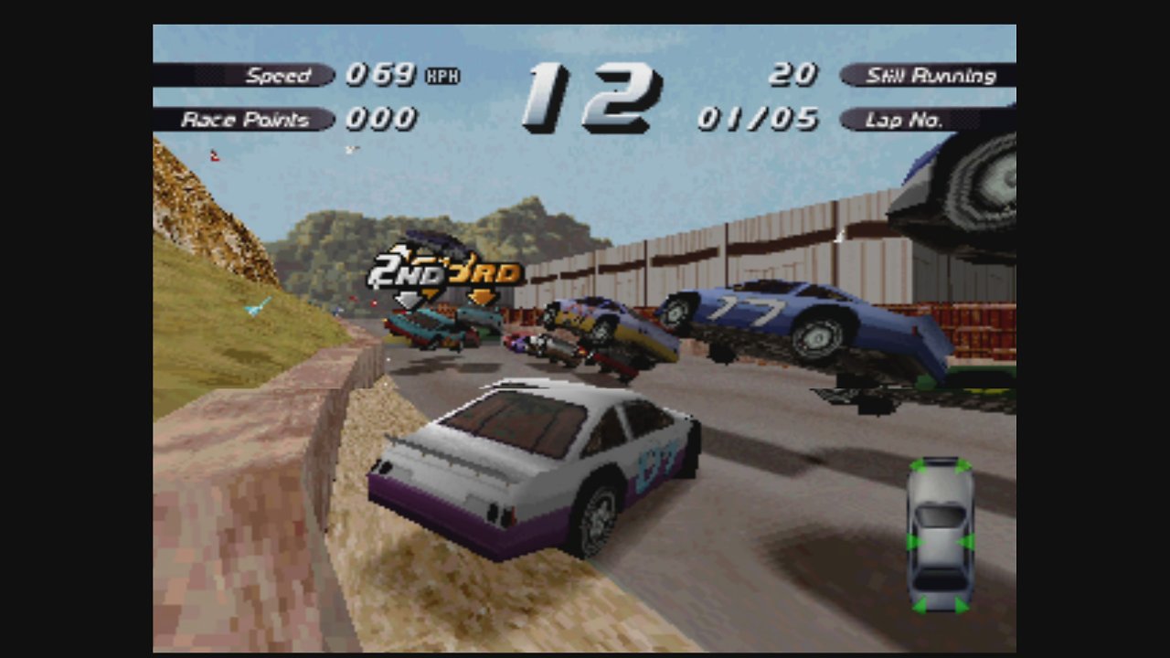 Crash in Destruction Derby 2