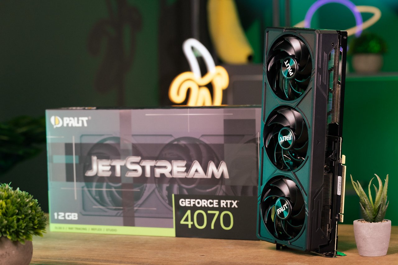 Palit GeForce RTX 4070 JetStream