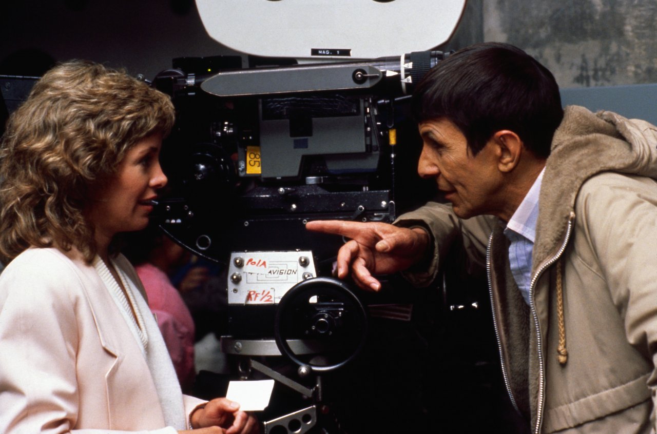 Zum zweiten Mal im Regiestuhl: Spock-Darsteller Leonard Nimoy