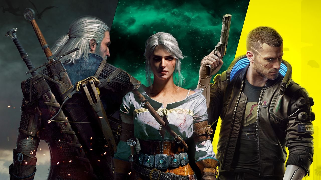 Cyberpunk 2077 und The Witcher.