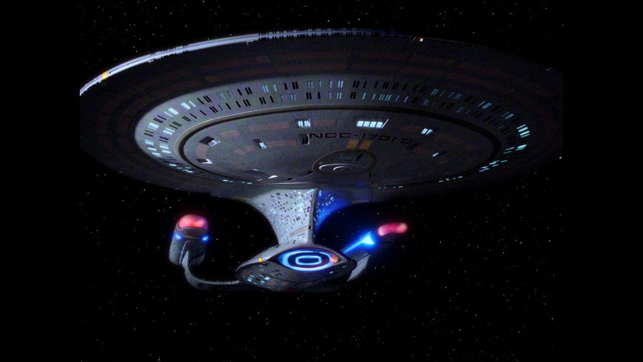Ein luxuriöses Schiff ohne rechten Winkel: Die Enterprise-D