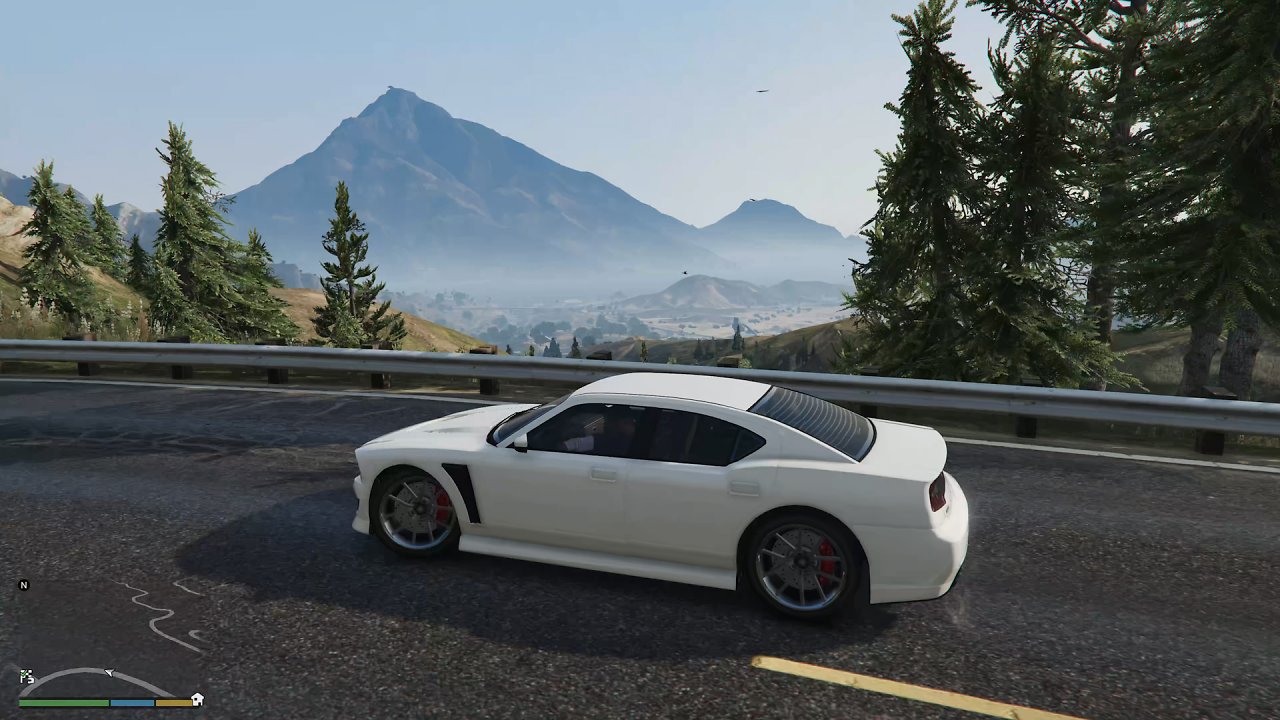 Blick auf den Mt. Chiliad in GTA 5