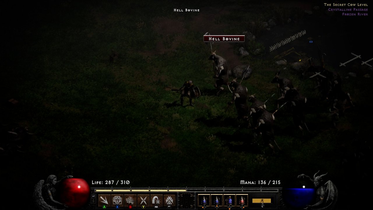 Das Kuhlevel in Diablo 2 Resurrected