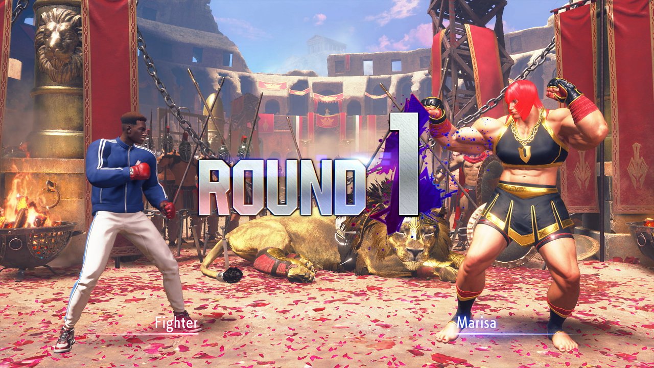 Ein Kampf im World Modus in Street Fighter 6