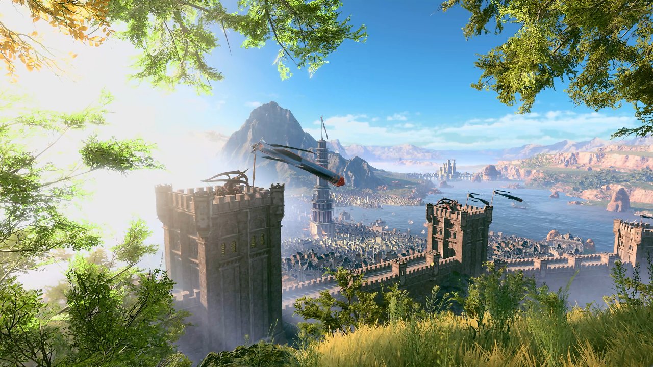 Die Stadt aus Baldur's Gate 3.