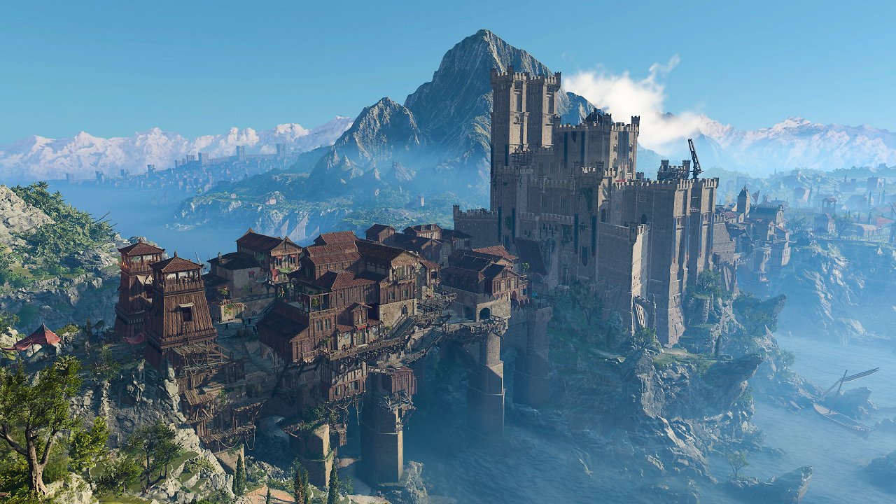 Die Stadt aus Baldur's Gate 3.