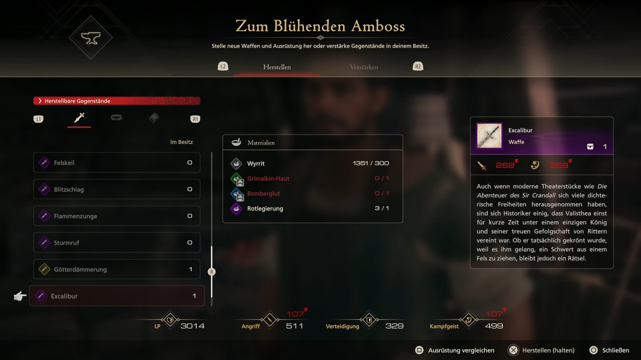 Das Schwert Excalibur