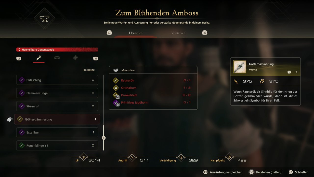 Das Schwert Götterdämmerung