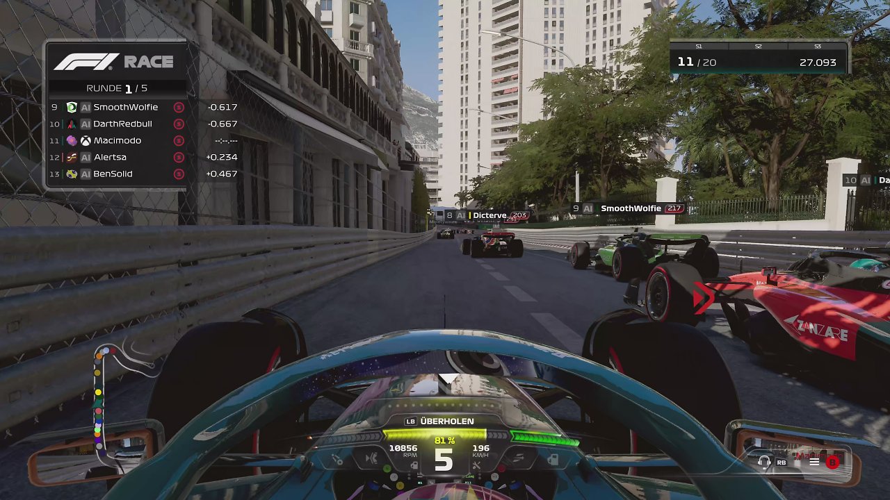 Multiplayer-Gameplay, Monaco GP
