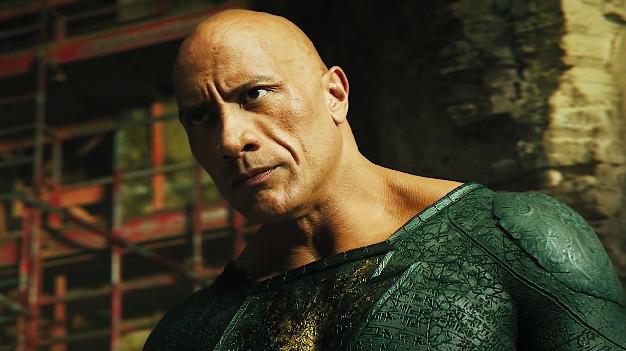 Dwayne "The Rock" Johnson als Black Adam.