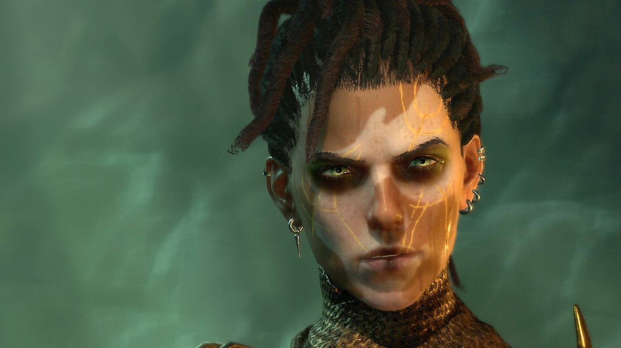 Totenbeschwörerin in einer Zwischensequenz der Kampagne von Diablo 4