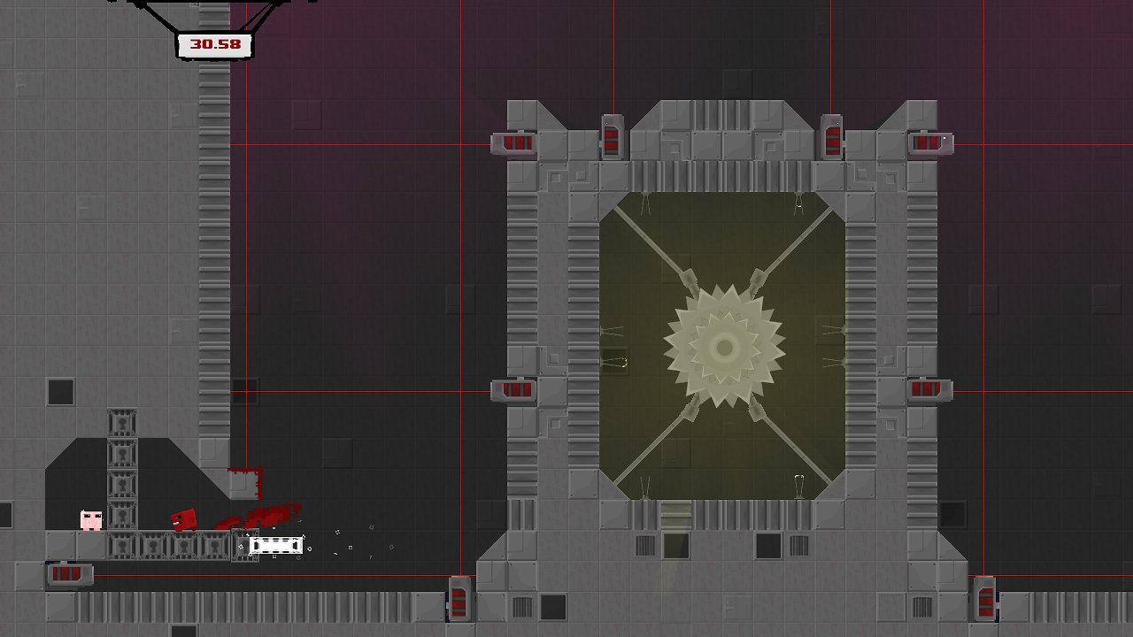 Einige Levels in Super Meat Boy sind aufgebaut wie Puzzles.