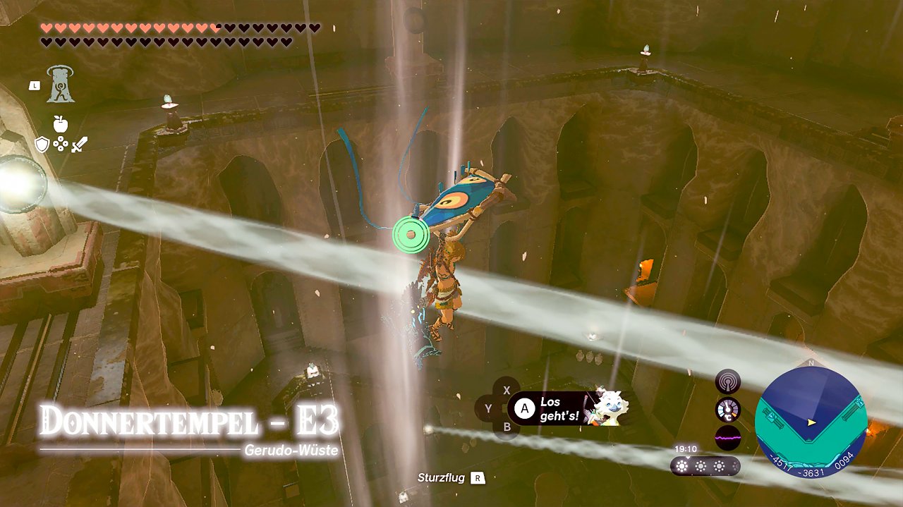 Windstrudel im Donnertempel von The Legend of Zelda: Tears of the Kingdom