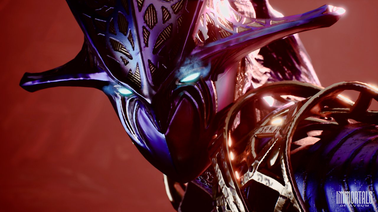 Person mit Maske in Immortals of Aveum
