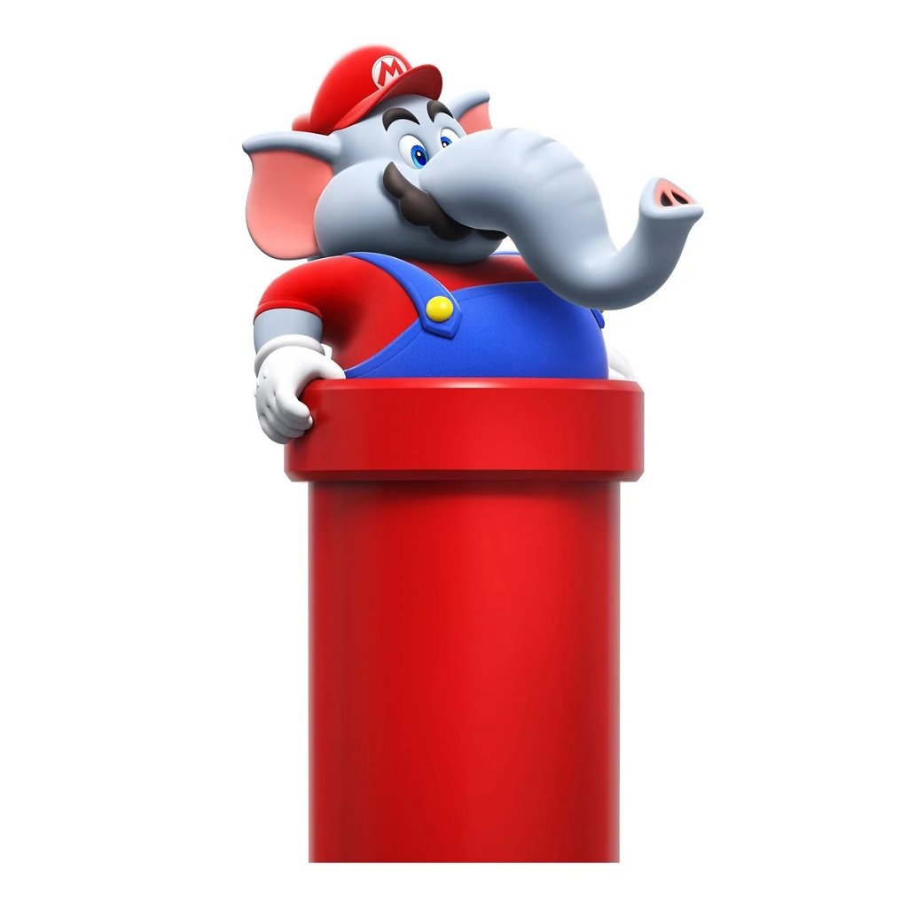 Elefant-Mario in Super Mario Bros. Wonder