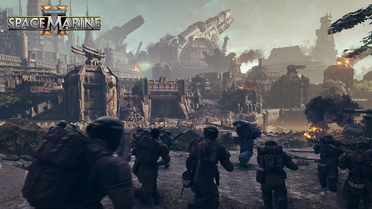 Ultramarines und Cadianer stürmen in die Schlacht.