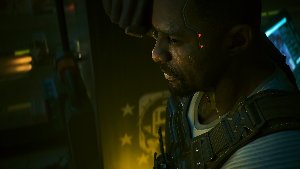 Solomon Reed, gespielt von Idris Elba, im Profil.
