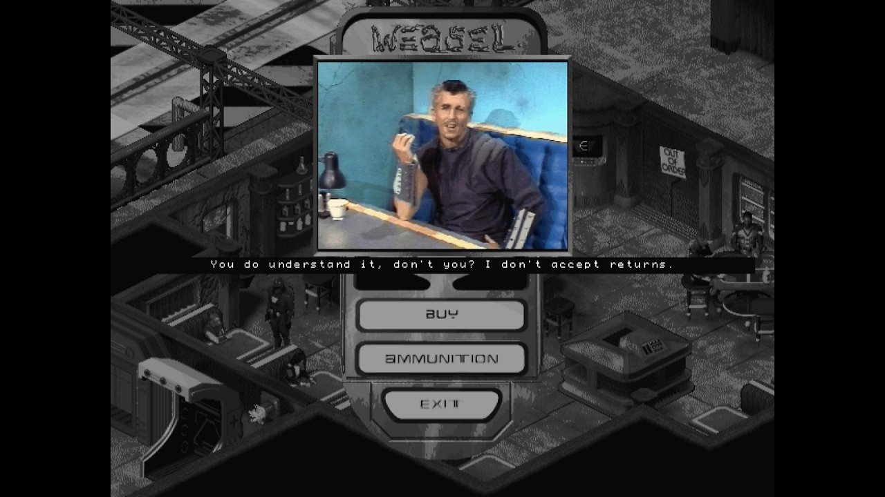 [10/10/2023] Der schrille Weasel ist der einzige Händler im Spiel.