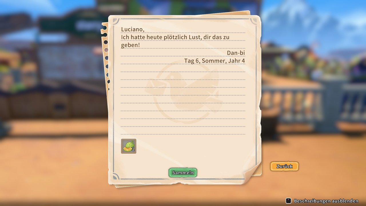 Post von einem Sandrocker