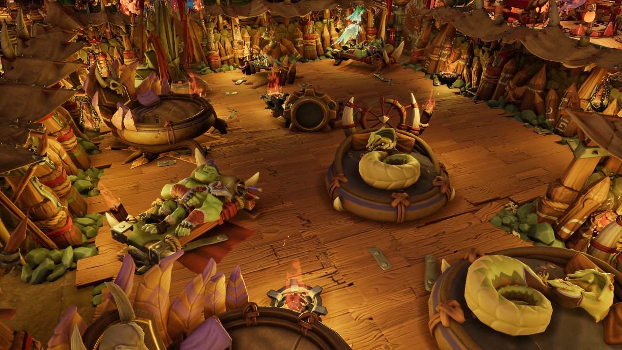 Das kennen wir sein Dungeon Keeper: Im Schlafsaal erholen sich unsere Kreaturen.