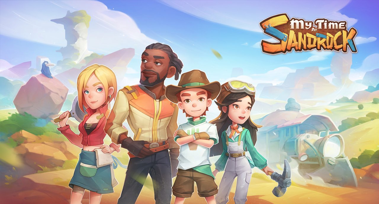 Key-Art Logo von My Time at Sandrock