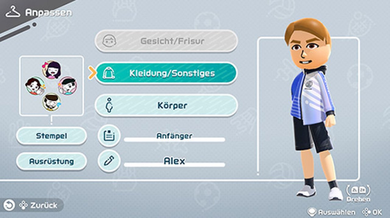 Editor Nintendo Switch Sports