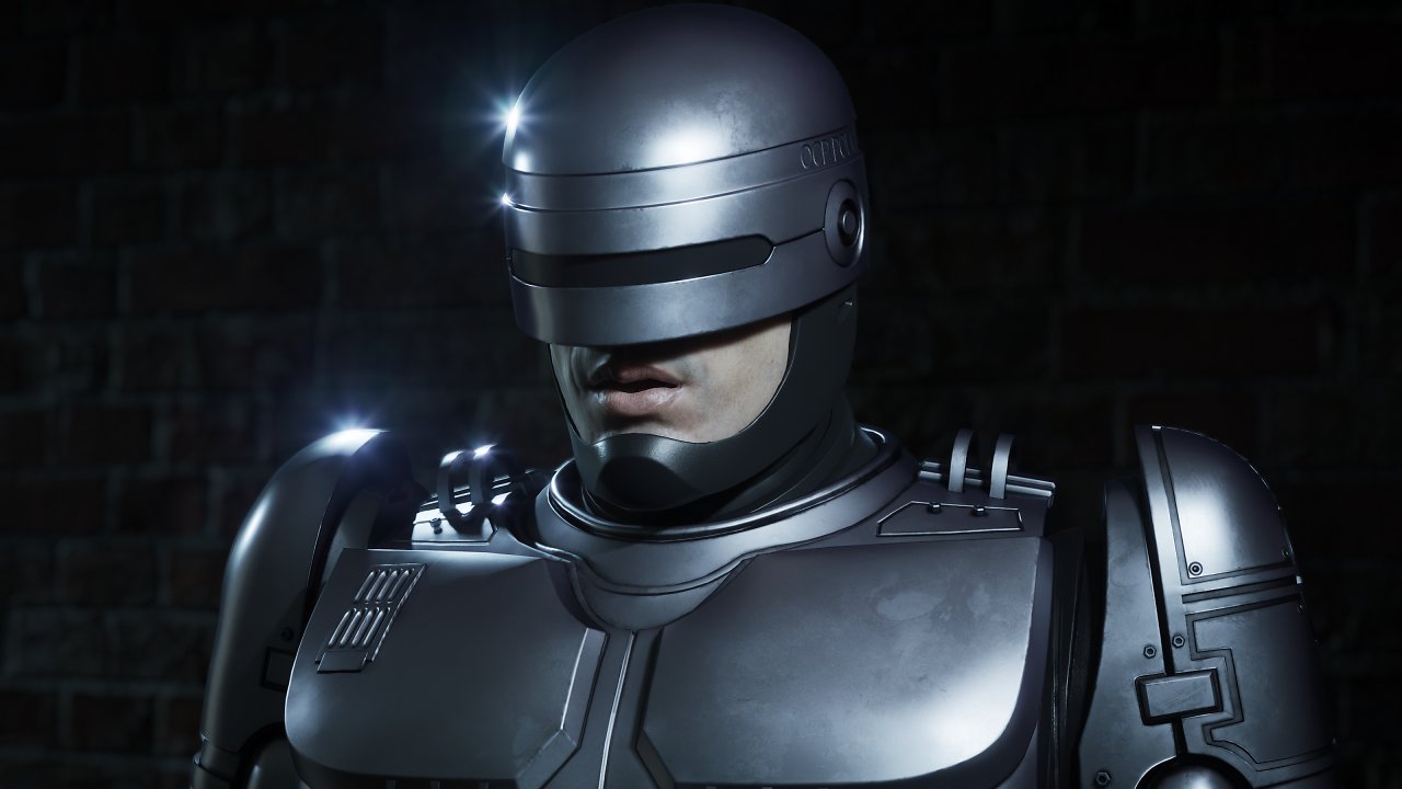 RoboCop schaut in unsere Richtung
