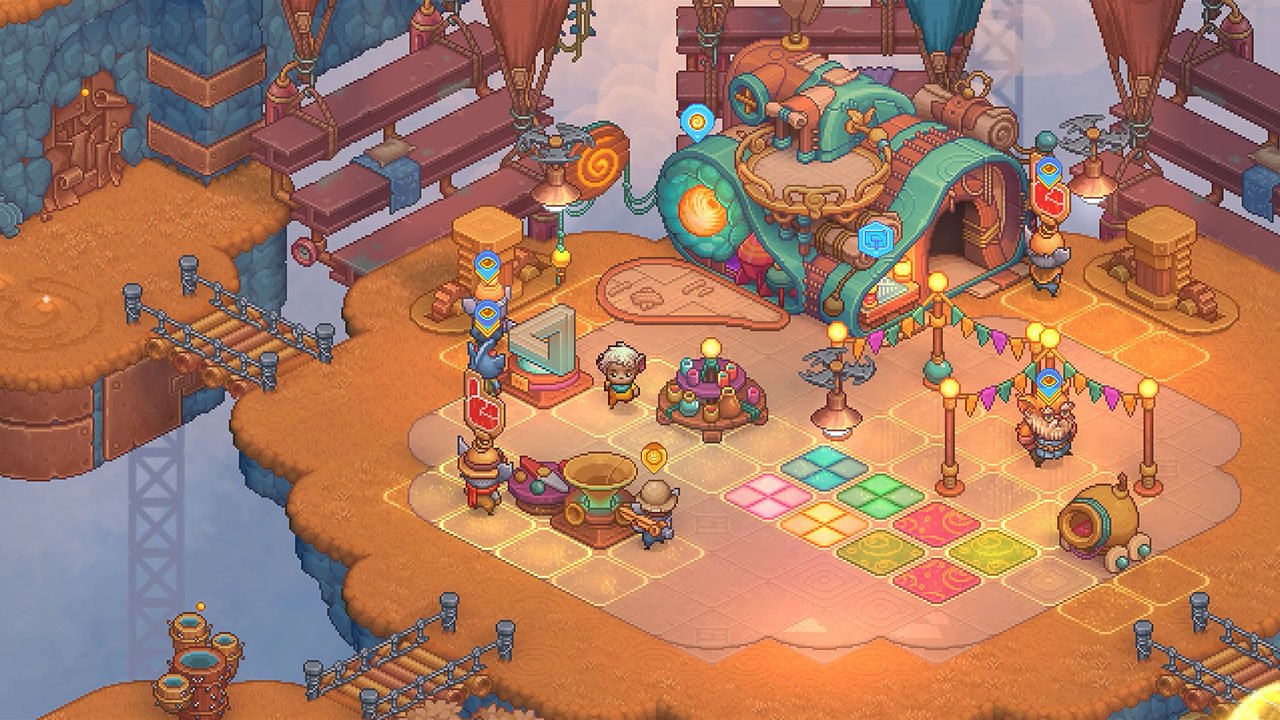 Die Spielwelt von Bandle Tale: A League of Legends Story ist zu sehen.