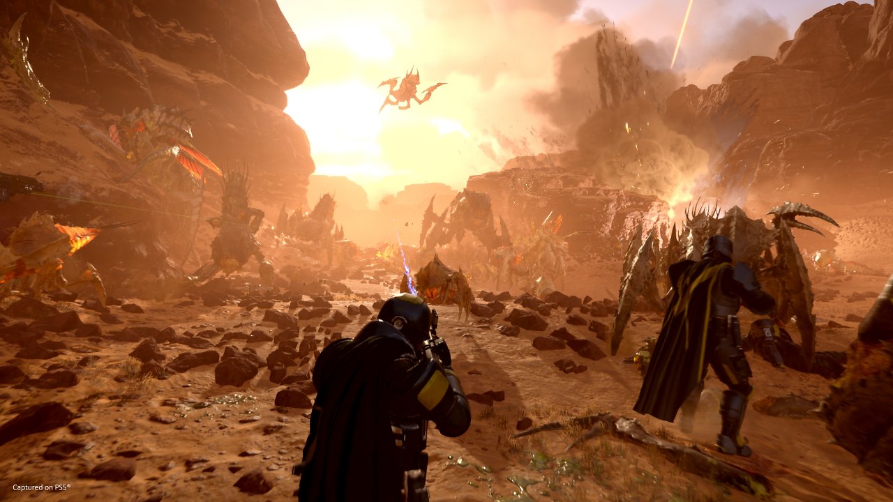 In Helldivers 2 ist Friendly Fire immer aktiv, achtet also auf eure Mitspieler!
