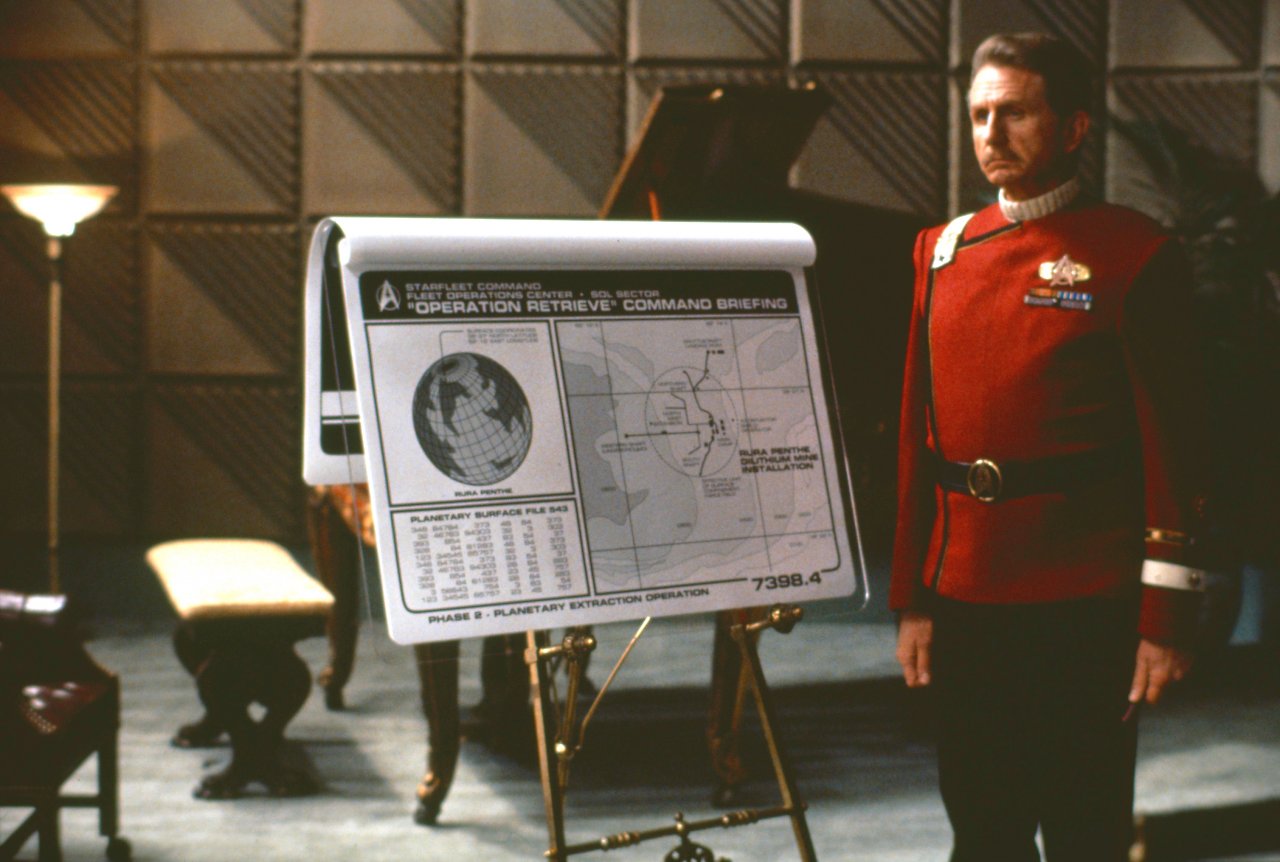 Auf der jüngsten UHD-Scheibe im Director's Cut zu sehen: Odo-Darsteller René Auberjonois als Colonel West